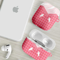 Aloha Hawaii Cowboys Paniolo AirPods Case Rose Palaka LT7 - Polynesian Pride