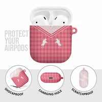 Aloha Hawaii Cowboys Paniolo AirPods Case Rose Palaka LT7 - Polynesian Pride