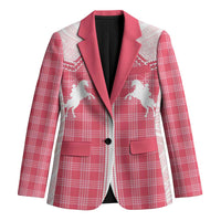 Aloha Hawaii Cowboys Paniolo Blazer Rose Palaka LT7 Unisex Pink - Polynesian Pride
