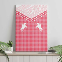 Aloha Hawaii Cowboys Paniolo Canvas Wall Art Rose Palaka LT7 - Polynesian Pride