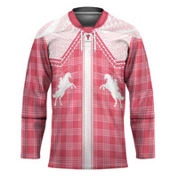 Aloha Hawaii Cowboys Paniolo Hockey Jersey Rose Palaka - Polynesian Pride