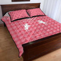 Aloha Hawaii Cowboys Paniolo Quilt Bed Set Rose Palaka - Polynesian Pride