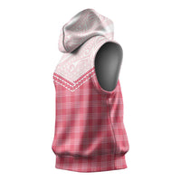 Aloha Hawaii Cowboys Paniolo Sleeveless Hoodie Rose Palaka LT7 - Polynesian Pride