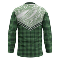 Aloha Hawaii Cowboys Paniolo Hockey Jersey Forest Green Palaka LT7 - Polynesian Pride