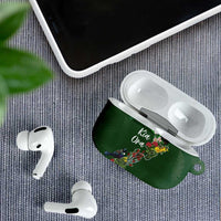 Kia Ora New Zealand Floral AirPods Case Sage Green LT7 - Polynesian Pride