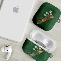 Kia Ora New Zealand Floral AirPods Case Sage Green LT7 - Polynesian Pride