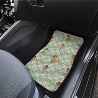 Mint Palaka Hula Girls Seamless Hawaii Aloha Car Mats LT7 - Polynesian Pride