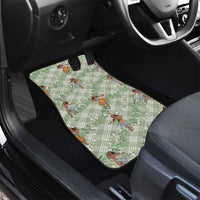 Mint Palaka Hula Girls Seamless Hawaii Aloha Car Mats LT7 - Polynesian Pride