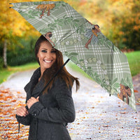 Mint Palaka Hula Girls Seamless Hawaii Aloha Umbrella LT7 - Polynesian Pride