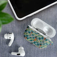 Teal Palaka Hula Girls Seamless Hawaii Aloha AirPods Case LT7 - Polynesian Pride