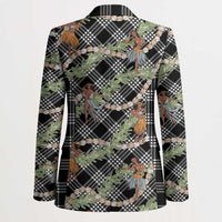 Sable Palaka Hula Girls Seamless Hawaii Aloha Blazer - Polynesian Pride