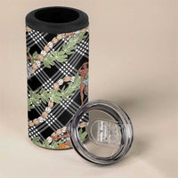 Sable Palaka Hula Girls Seamless Hawaii Aloha 4 in 1 Can Cooler Tumbler - Polynesian Pride