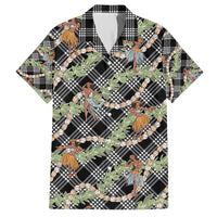 Sable Palaka Hula Girls Seamless Hawaii Aloha Hawaiian Shirt - Polynesian Pride
