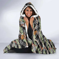Sable Palaka Hula Girls Seamless Hawaii Aloha Hooded Blanket - Polynesian Pride