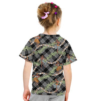 Sable Palaka Hula Girls Seamless Hawaii Aloha Kid T Shirt LT7 - Polynesian Pride