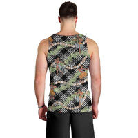 Sable Palaka Hula Girls Seamless Hawaii Aloha Men Tank Top - Polynesian Pride
