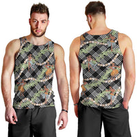 Sable Palaka Hula Girls Seamless Hawaii Aloha Men Tank Top - Polynesian Pride