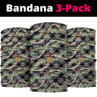 Sable Palaka Hula Girls Seamless Hawaii Aloha Neck Gaiter - Polynesian Pride