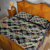 Sable Palaka Hula Girls Seamless Hawaii Aloha Quilt Bed Set - Polynesian Pride