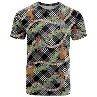 Sable Palaka Hula Girls Seamless Hawaii Aloha T Shirt - Polynesian Pride