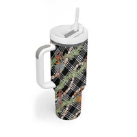 Sable Palaka Hula Girls Seamless Hawaii Aloha Tumbler With Handle - Polynesian Pride