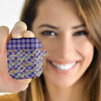 Lavender Palaka Hula Girls Seamless Hawaii Aloha AirPods Case LT7 - Polynesian Pride