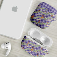 Lavender Palaka Hula Girls Seamless Hawaii Aloha AirPods Case LT7 - Polynesian Pride