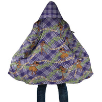 Lavender Palaka Hula Girls Seamless Hawaii Aloha Cloak - Polynesian Pride