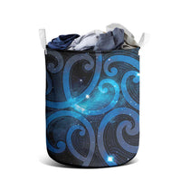 New Zealand Maori Matariki Laundry Basket Galaxy Kowhaiwhai LT7 - Polynesian Pride