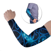 New Zealand Maori Matariki Arm Sleeves Galaxy Kowhaiwhai LT7 Set of 2 Galaxy - Polynesian Pride