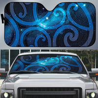 New Zealand Maori Matariki Auto Sun Shade Galaxy Kowhaiwhai LT7 Galaxy - Polynesian Pride