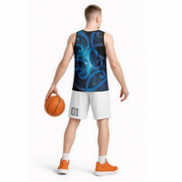 New Zealand Maori Matariki Basketball Jersey Galaxy Kowhaiwhai LT7 - Polynesian Pride