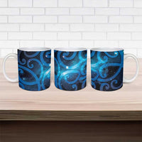 New Zealand Maori Matariki Ceramic Mug Galaxy Kowhaiwhai LT7 - Polynesian Pride