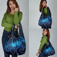 New Zealand Maori Matariki Grocery Bag Galaxy Kowhaiwhai LT7 - Polynesian Pride