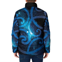 New Zealand Maori Matariki Padded Jacket Galaxy Kowhaiwhai LT7 - Polynesian Pride