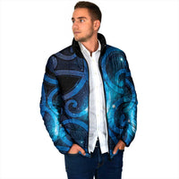 New Zealand Maori Matariki Padded Jacket Galaxy Kowhaiwhai LT7 - Polynesian Pride