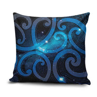 New Zealand Maori Matariki Pillow Cover Galaxy Kowhaiwhai LT7 Galaxy - Polynesian Pride