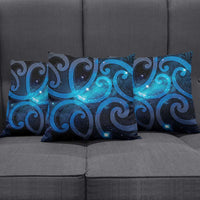 New Zealand Maori Matariki Pillow Cover Galaxy Kowhaiwhai LT7 - Polynesian Pride