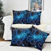 New Zealand Maori Matariki Pillow Cover Galaxy Kowhaiwhai LT7 - Polynesian Pride