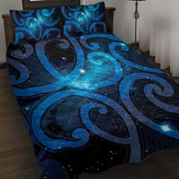 New Zealand Maori Matariki Quilt Bed Set Galaxy Kowhaiwhai LT7 Galaxy - Polynesian Pride