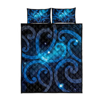 New Zealand Maori Matariki Quilt Bed Set Galaxy Kowhaiwhai LT7 - Polynesian Pride