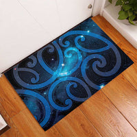 New Zealand Maori Matariki Rubber Doormat Galaxy Kowhaiwhai LT7 - Polynesian Pride