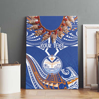 Yokwe Marshall Islands Personalized Canvas Wall Art Jemenei Day - Seashell Necklace