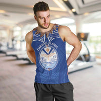 Yokwe Marshall Islands Personalized Men Tank Top Jemenei Day - Seashell Necklace