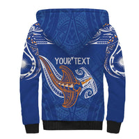 Yokwe Marshall Islands Personalized Sherpa Hoodie Jemenei Day - Seashell Necklace LT7 - Polynesian Pride