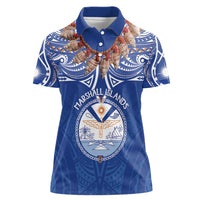 Yokwe Marshall Islands Personalized Women Polo Shirt Jemenei Day - Seashell Necklace