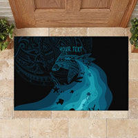 Polynesian Shark Rubber Doormat Under The Waves LT7 - Polynesian Pride