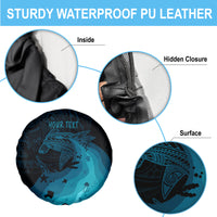 Polynesian Shark Spare Tire Cover Under The Waves LT7 - Polynesian Pride