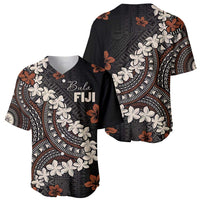 Bula Fiji Women's Day Baseball Jersey Classic Masi Tapa