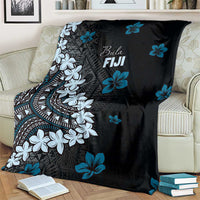 Bula Fiji Women's Day Blanket Indigo Masi Tapa